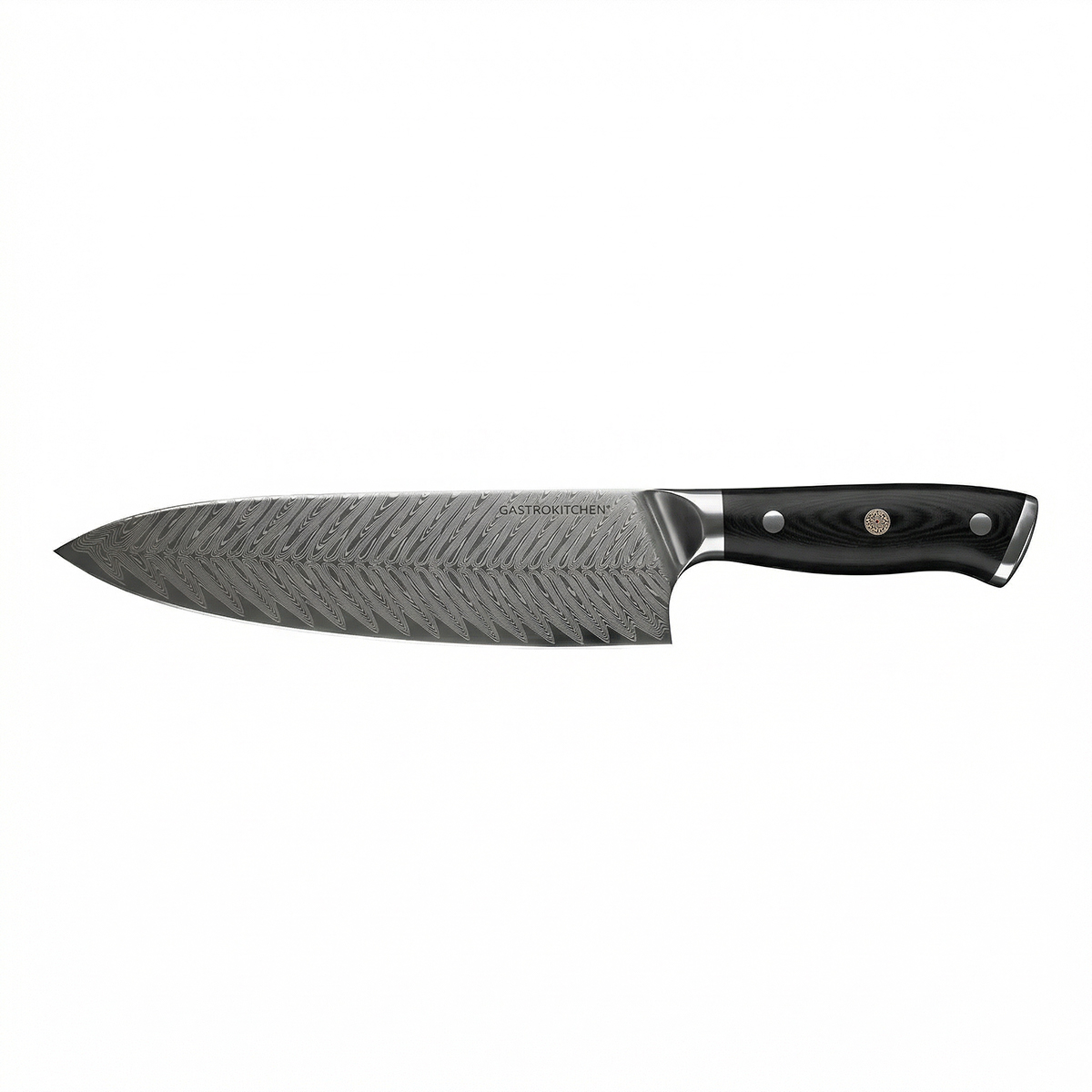 Cuțit Chef damasc - 20 cm - lamă | Gastrokitchen