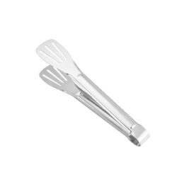 Clești de servire din inox - tip paletă - 28 cm | Gastrokitchen
