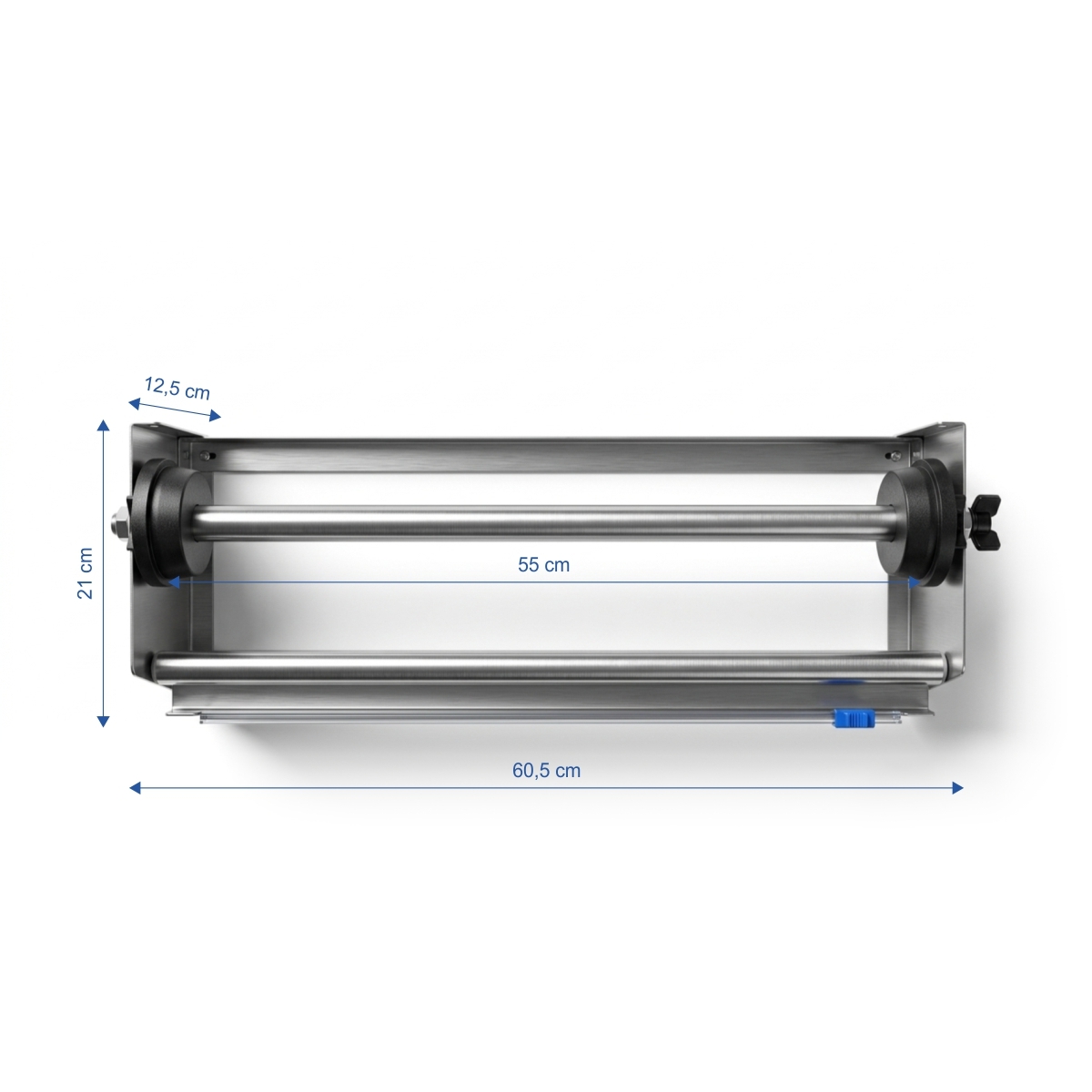 Derulator din inox pentru folie de ambalare - 62,5 cm | Gastrokitchen