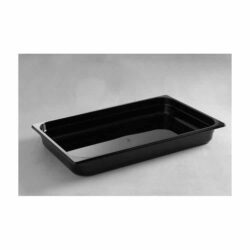 GN 1/1 - 65 mm POLICARBONAT - negru | Hendi 862209