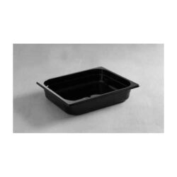 GN 1/2 - 65 mm - POLICARBONAT - negru | Hendi 862438
