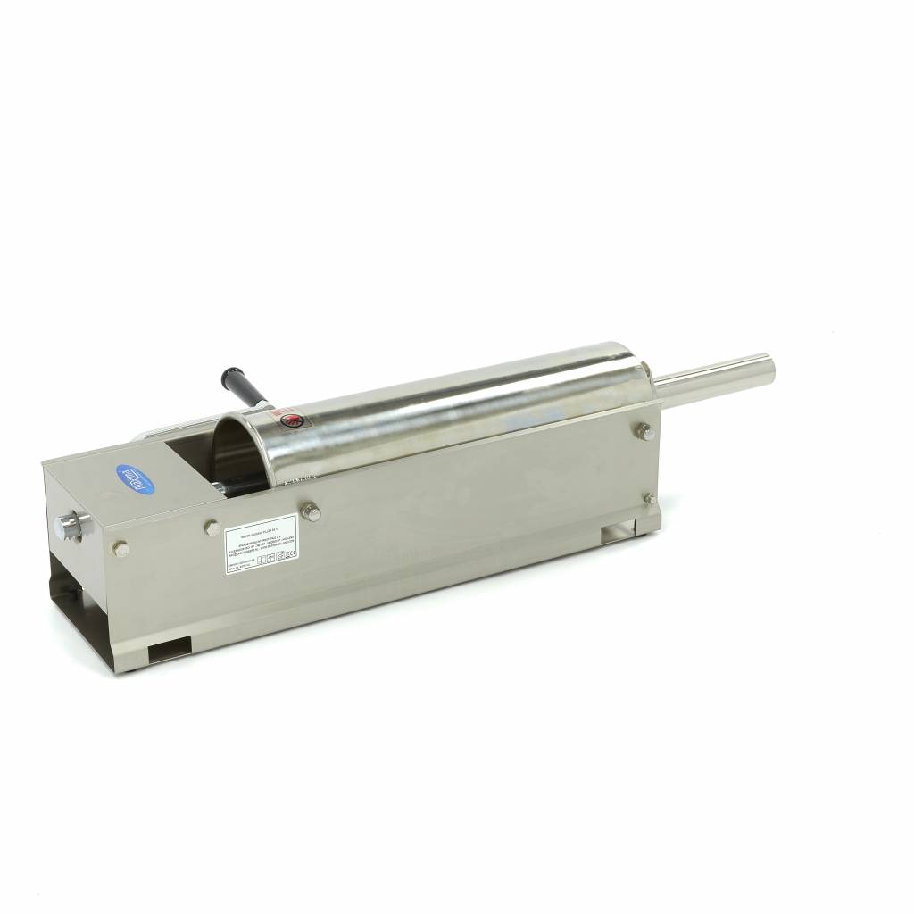 Umplutor orizontal pentru cârnați - 7 L - 4 tuburi de umplere | Maxima 09300469