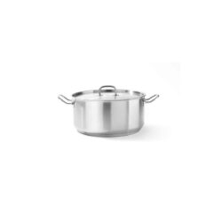 Oală joasă cu capac - 12 L - Ø 320 mm - Kitchen Line | Hendi 836040