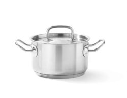 Oală medie cu capac - 1,9 L - Kitchen Line | Hendi 836101