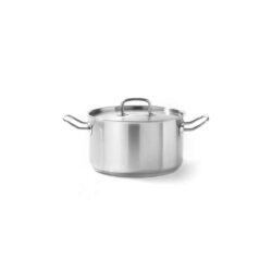 Oală medie cu capac - 6 L - Ø 240 mm - Kitchen Line | Hendi 836309