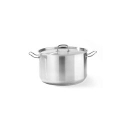 Oală medie cu capac - 15 L - Ø 320 mm - Kitchen Line | Hendi 836507