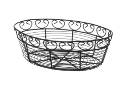 Coș pentru pâine - oval - 255x160x80 mm | Hendi 425879
