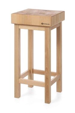 Butuc de carne cu suport - 500x400x150 mm | Hendi 505694