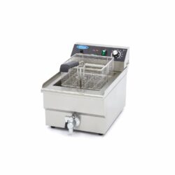 Friteuză electrică cu robinet - 1 x 16 L - 3000 W | Maxima 09365010