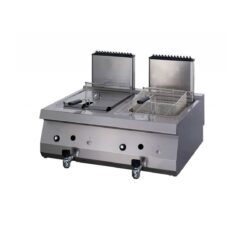 Friteuză profesională pe gaz cu robinet - 2 x 12 L | Maxima 09395003