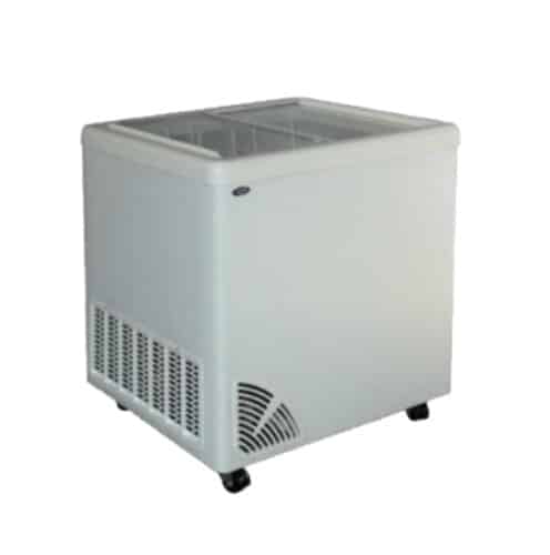 Ladă frigorifică cu geam - 176 l