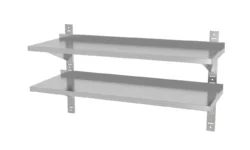 Poliță de perete - 2 rafturi - 1000x300x600 mm | Hendi 811726