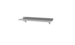 Poliță de perete cu console - 1000x300x250 mm | Hendi 816493