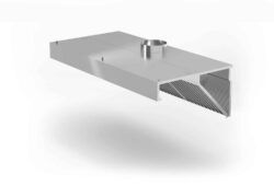 Hota de perete Profi Line cu iluminare - 120x70 cm | Hendi 229316