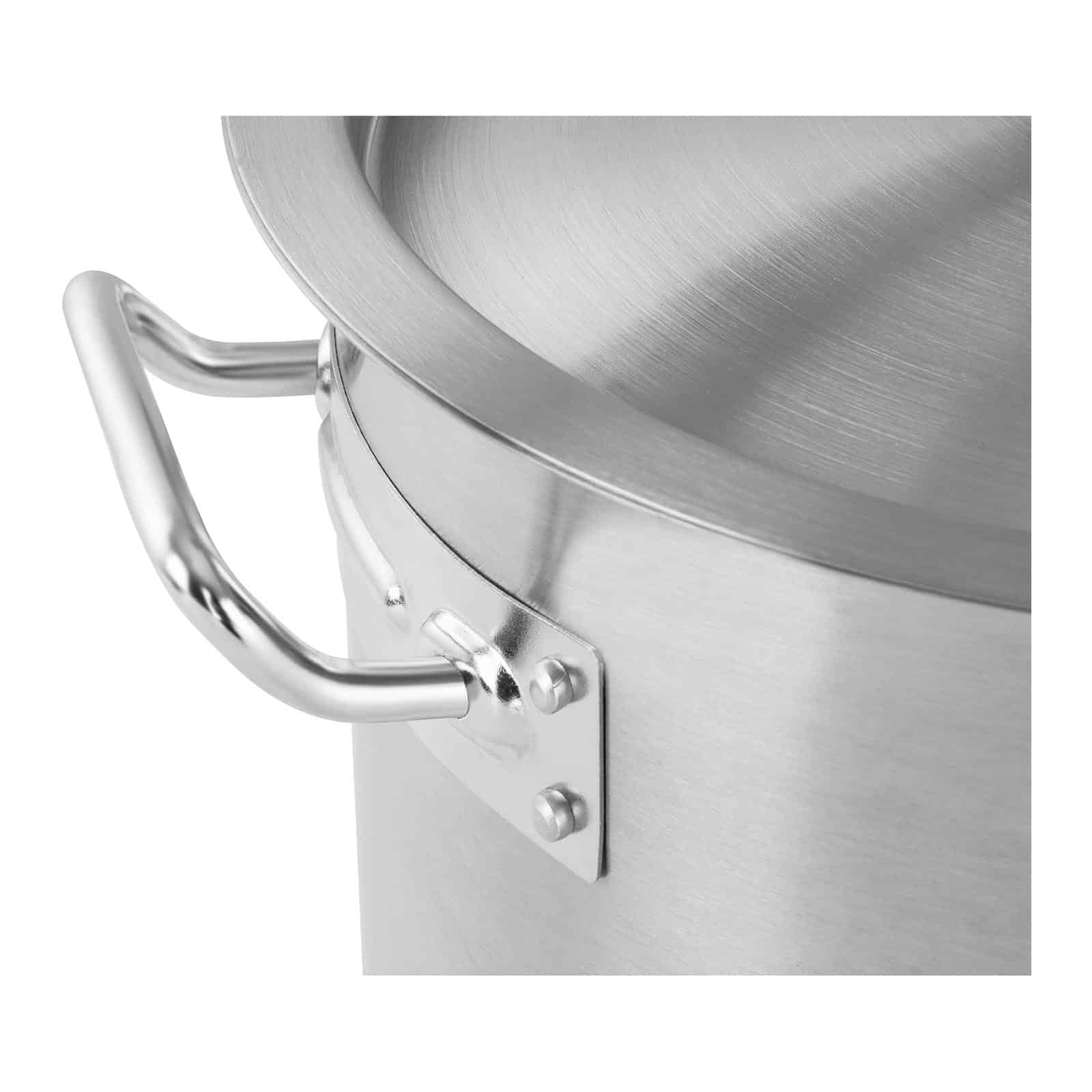 Oală inox - 12 L - capac