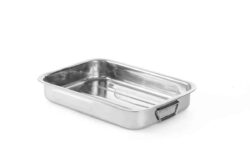 Tavă inox profesională - 385x275x60 mm | Hendi 508510