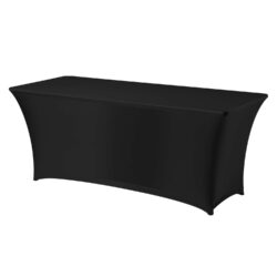 Față de masă dreptunghiulară neagră - 1830 x 760 mm | Hendi 814437