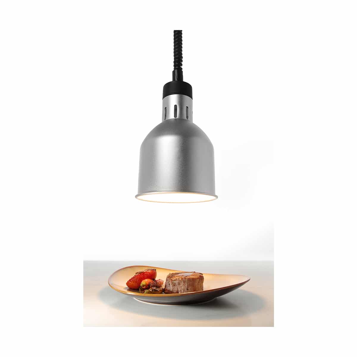Lampă de încălzire - 250 W - argintie | Hendi 273883