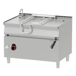 Tigaie electrică profesională inox 120 L | 1200/900, BR-90/120E/N