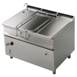 Tigaie basculantă pe gaz - aliaj, basculare electrică - 120 L - 1200/900 | BRM120-912G