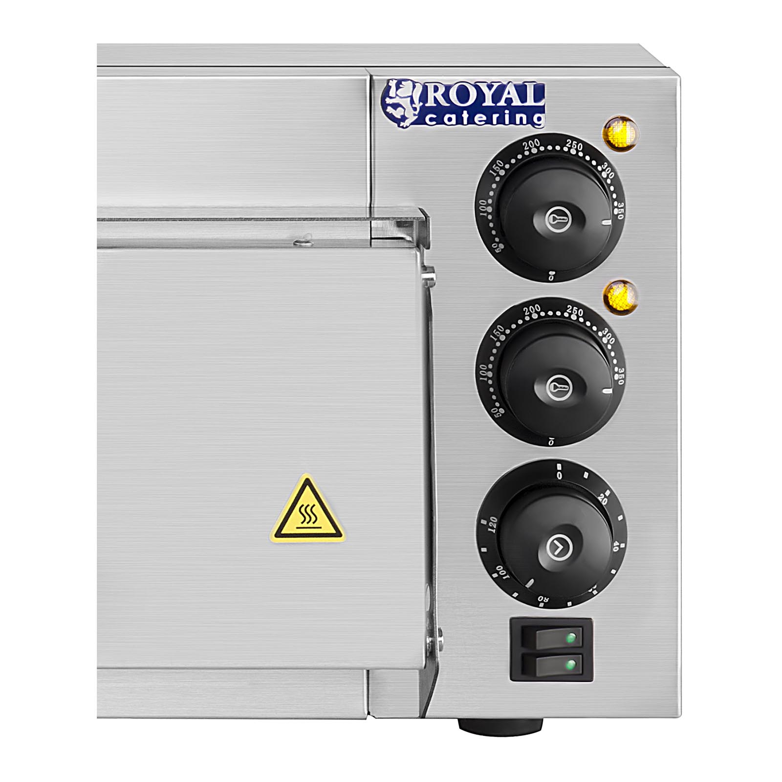 Cuptor pentru pizza - 1 cameră 40 cm - 2000W | RCPO-2000-1PE