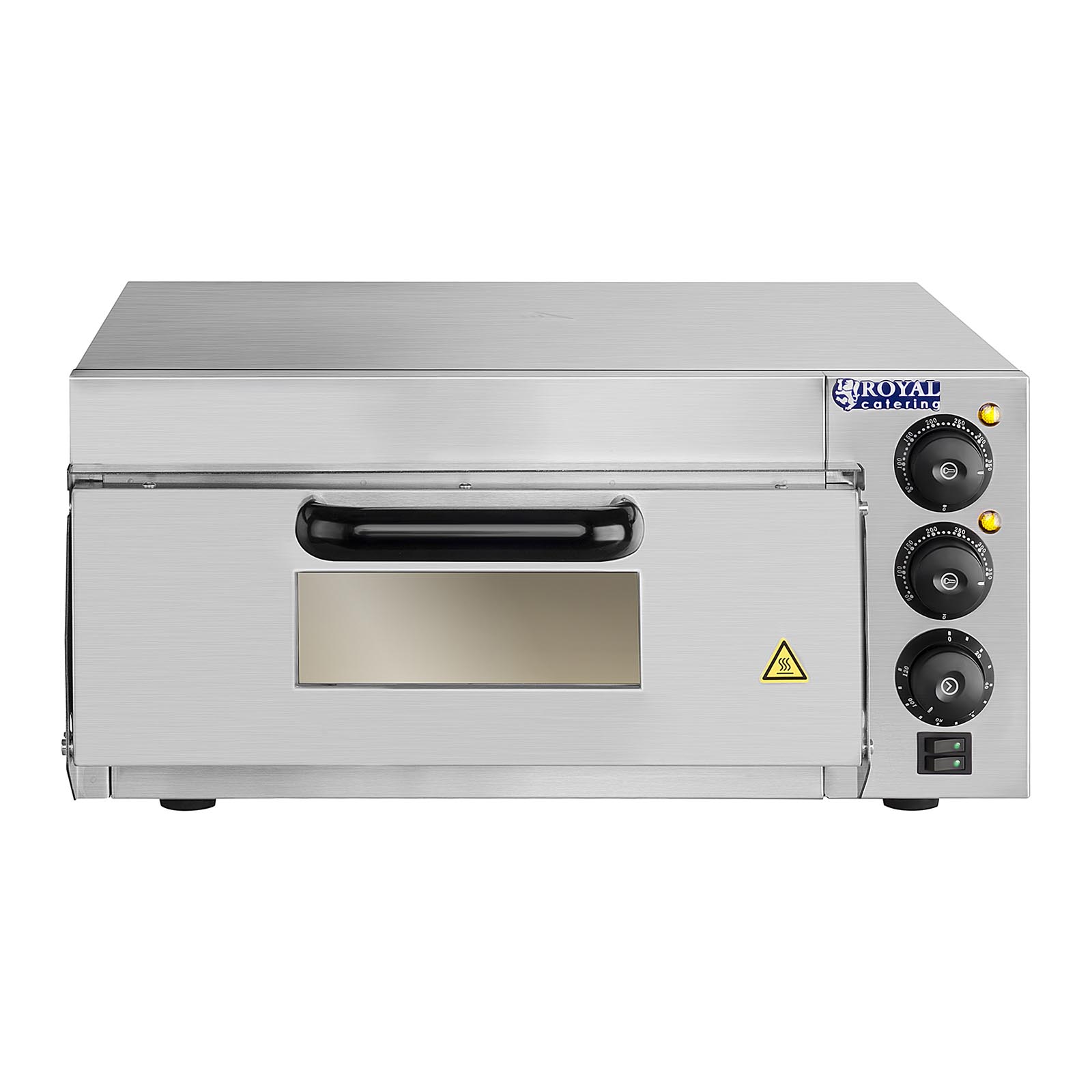 Cuptor pentru pizza - 1 cameră 40 cm - 2000W | RCPO-2000-1PE