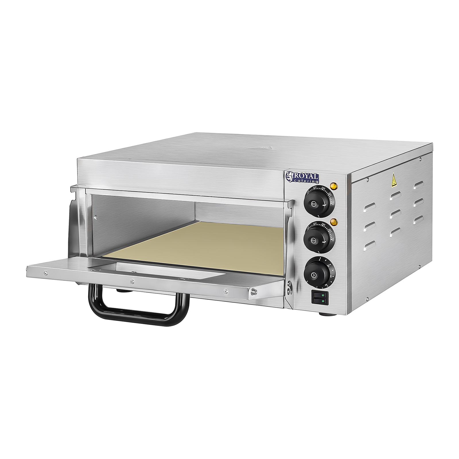Cuptor pentru pizza - 1 cameră 40 cm - 2000W | RCPO-2000-1PE