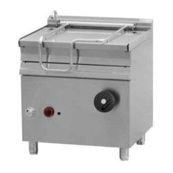 Tigaie basculantă pe gaz 50l - 800x700mm - 14kw - BR50-78G/N