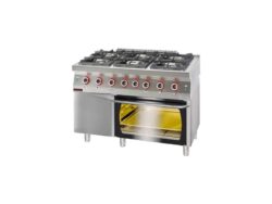 Aragaz pe gaz cu cuptor electric | 700.KG-6/PE-2/SD