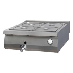 Bain Marie pe gaz Premium dublă - 2 kW | Maxima 09398631