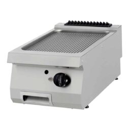 Plită grill pe gaz, striată - 9 kW | Maxima 09398567