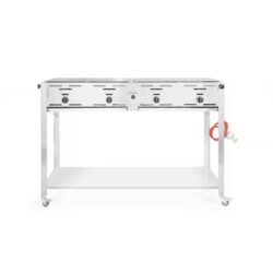 Grătar pe gaz - Master Quattro - 22 kW | Hendi 154908