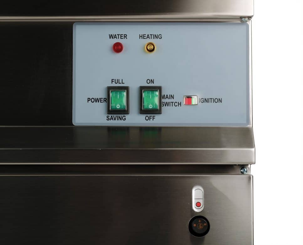 Cazan de gătit pe gaz - dublator dreptunghiular