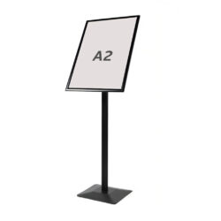 Suport meniu publicitar - format A2 - negru