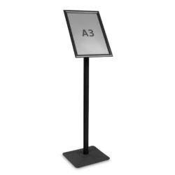 Suport meniu publicitar - format A3 - negru