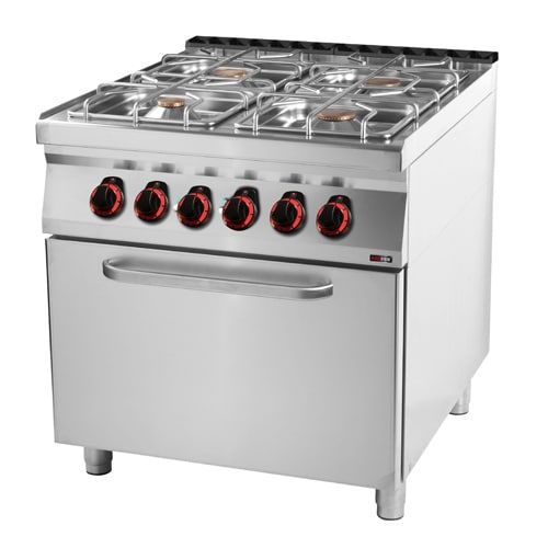 Aragaz combinat cu cuptor electric - 4 arzătoare