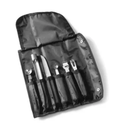 Set cuțite decorative - 6 buc - negru | Hendi 856291