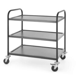 Carucior de servire - negru | Hendi 811320