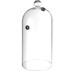 Clopot din sticlă cu orificiu de ventilație - Ø 130 mm | Hendi 199657