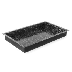 Tavă emailată - GN 1/1 - 60 mm | Hendi 890233