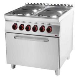 Aragaz electric cu cuptor - 4 plite | 800/900, SPT-90/80-21E