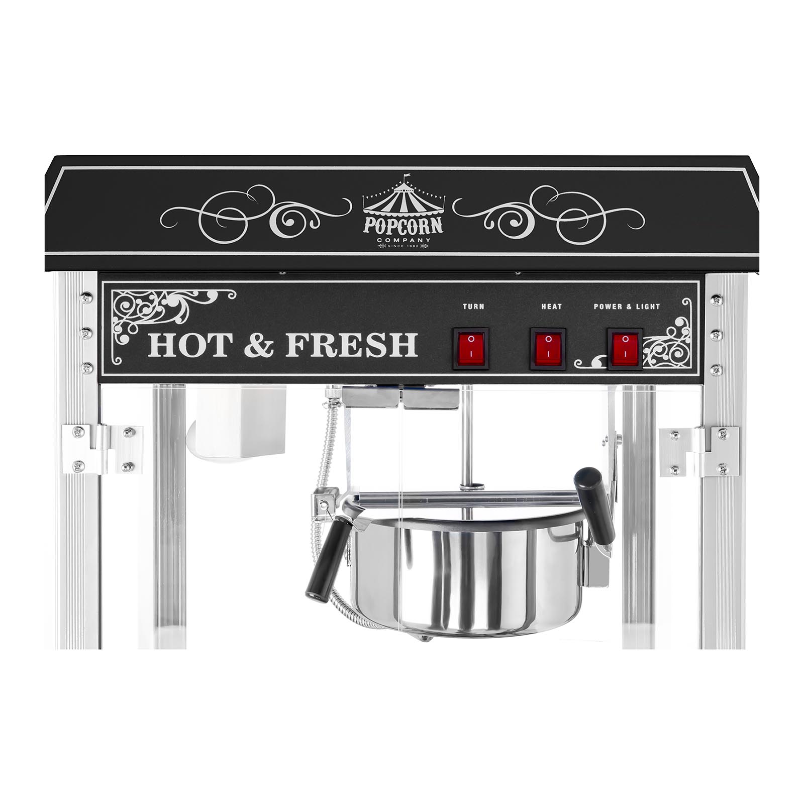 Aparat de popcorn - design RETRO - 1600 W | RCPS-16.2