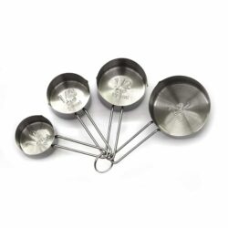 Set căni de măsurare din inox - 250/125/80/60 ml | Maxima 09367900