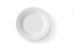 Farfurie întinsă - Ø 270 mm - albă | Hendi 770887