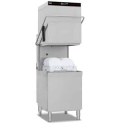 Mașină de spălat pahare și vase cu bandă, control electronic | QQI-102