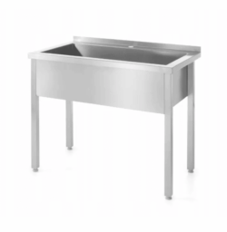 Masă de spălat – sudată - 1000x700 mm - Profi Line | Hendi 812860