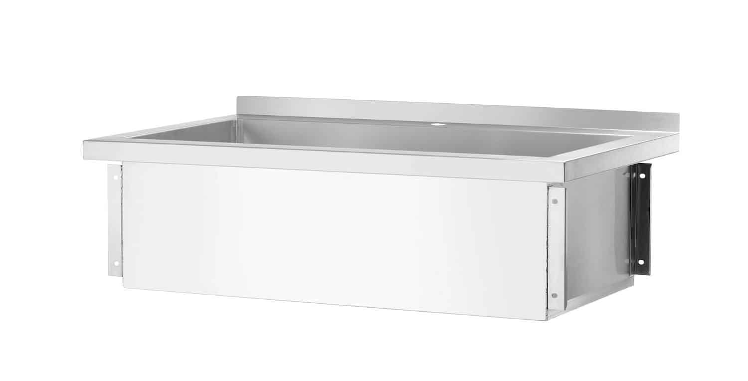 Masă de spălat - cu o cuvă - 1000x600 mm - Budget Line | Hendi 811023