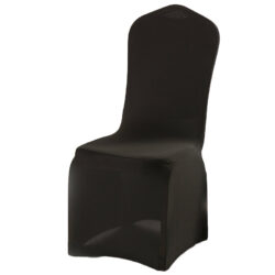 Husă universală pentru scaune de banchet - neagră - 1 buc | Gastrokitchen