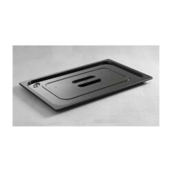 Capac pentru GN 1/2 POLICARBONAT - negru | Hendi 862926