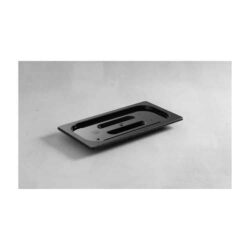 Capac pentru GN 1/4 POLICARBONAT - negru | Hendi 862940